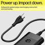 HP Chargeur pour Ordinateur Portable 110W USB-C, 100W USB-C + 10W USB-A, Compatible avec Mac et Windows, Charge Rapide et Double Port