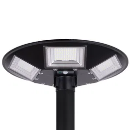 Luminaria Solar LED 150W 15000Lm 6000K Blanc froid IP67 avec détecteur de mouvement