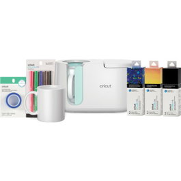 Cricut Coffret de démarrage MugPress - Blanc