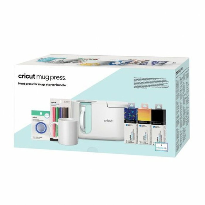 Cricut Coffret de démarrage MugPress - Blanc