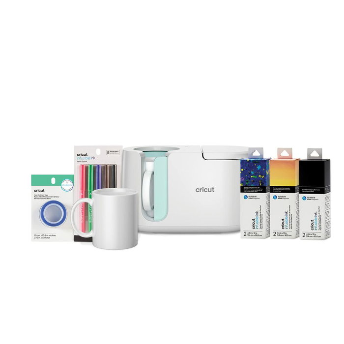 Cricut Coffret de démarrage MugPress - Blanc