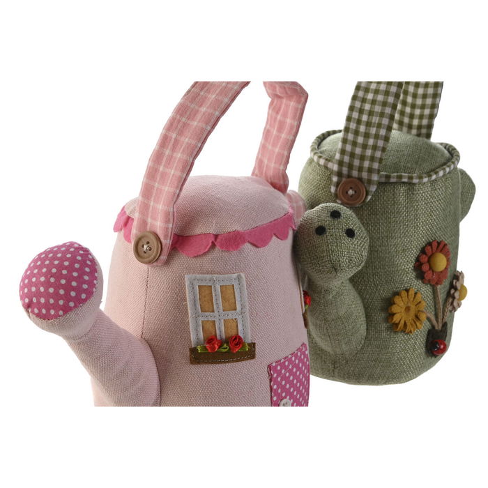 Support de porte Home ESPRIT Polyester 26 x 13 x 25 cm (2 Unités)