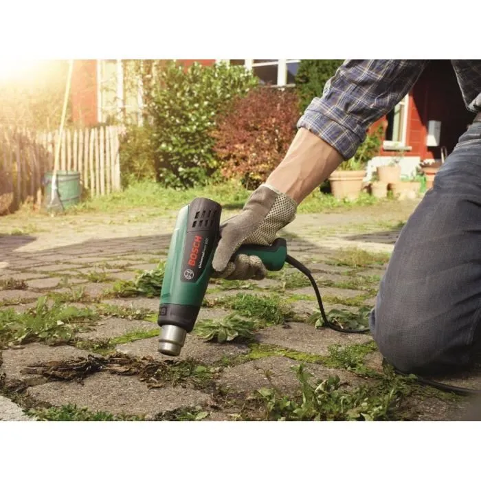 Bosch Universal Heat 600 Dé capeur Thermique 2000 W 600°C 2 Embouts Outil Multi-Usages Ecran Pare-Chaleur Amovible