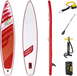 Bestway Planche de Paddle Surf Gonflable Fastblast Tech 381 cm avec Pagaie et Pompe