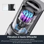 EUREKA E10S Aspirateur Robot Laveur Noir 4000 Pa 180 min Autonomie 200 ml Station Vidage LiDAR