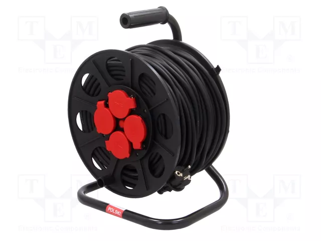 JONEX Rallonge réseau H05RR-F 3G1,5mm² 50m à tambour