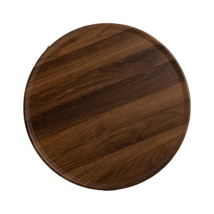 Table Basse Marron Noir 50 x 50 x 38 cm