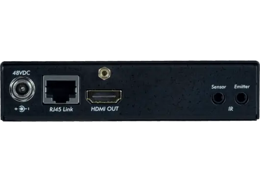 MUXLAB Récepteur HDBaseT HDMI PoE UHD 4K - Extension Signal HDMI sur RJ45