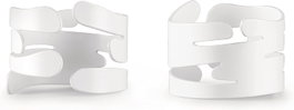 Alessi Barkring Set de porte-serviettes blancs BM17S2 W