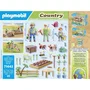 Playmobil 71443 - Grands-parents et potager Country - Figurines et accessoires avec matériaux biosourcés - Jeu de construction pour enfant dès 4 ans