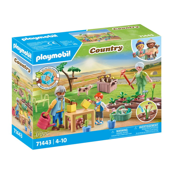 Playmobil 71443 Grands-parents et potager - Country Playmobil 71443 Grands-parents et potager - Country