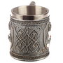 PUCKATOR Tasse 'Chevaliers des Croisades' en Résine avec Inox - Dimensions 10.5x15x9.5 cm