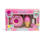 Martinelia Set de maquillage Yummy Sweet 85467 avec palette yeux 9 couleurs, vernis et baume à lèvres - Enfants +3 ans