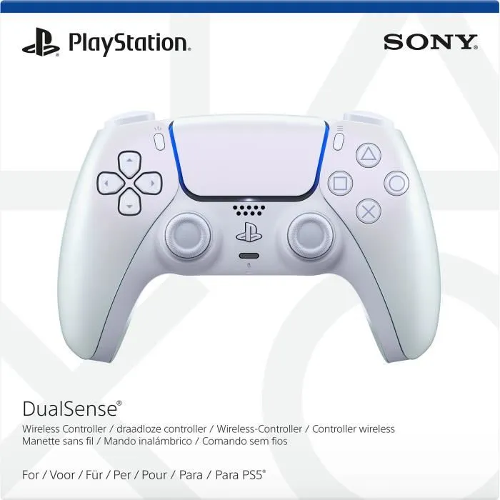Sony DualSense Chroma Pearl Manette sans fil pour PlayStation 5 et PC