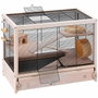 Ferplast Hamsterville - Cage pour hamster en bois et grillage