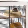 Ferplast Hamsterville - Cage pour hamster en bois et grillage