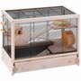 Ferplast Hamsterville - Cage pour hamster en bois et grillage
