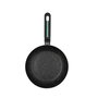 Quid Poêle en Aluminium Oasis 22 cm - Noir - Induction - Antiadhésif - Manche Ergonomique