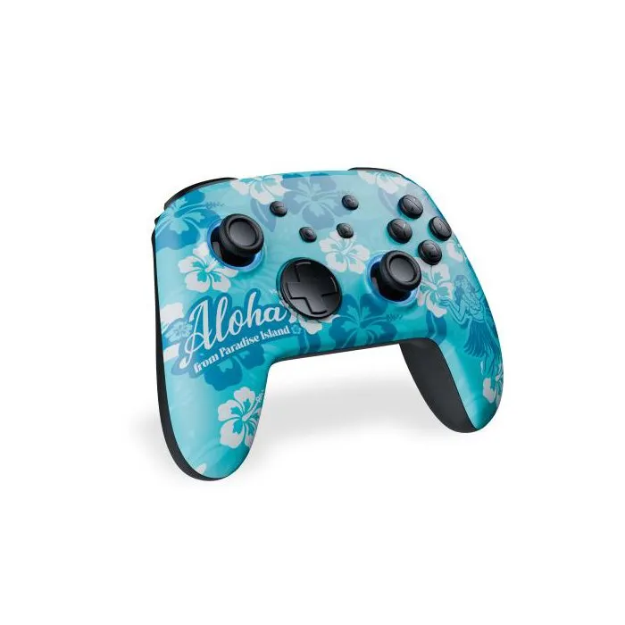 Freaks & Geeks Manette sans-fil RGB Aloha pour Nintendo Switch 1&2 et PC Freaks & Geeks Manette sans-fil RGB Aloha pour Nintendo Switch 1&2 et PC