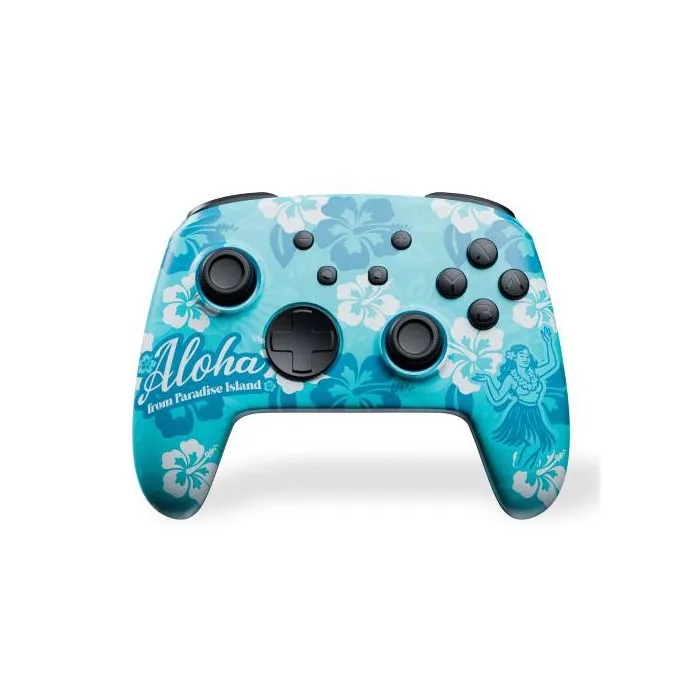 Freaks & Geeks Manette sans-fil RGB Aloha pour Nintendo Switch 1&2 et PC Freaks & Geeks Manette sans-fil RGB Aloha pour Nintendo Switch 1&2 et PC