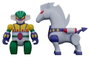Good Smile Company Steel Jeeg pack 2 figurines Brickroid Pantheroid Set 5 cm