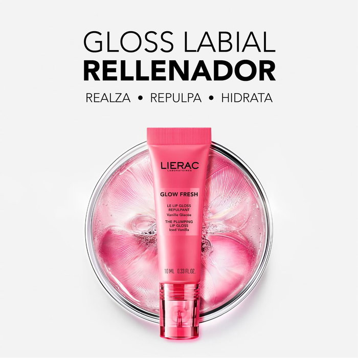 Lierac GLOW FRESH Brillant à lèvres repulpant 10 ml