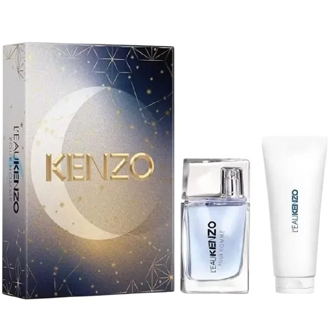 Kenzo Coffret L'Eau Kenzo pour Homme avec Eau de Toilette 30 ml et Gel Douche 75 ml Kenzo Coffret L'Eau Kenzo pour Homme avec Eau de Toilette 30 ml et Gel Douche 75 ml