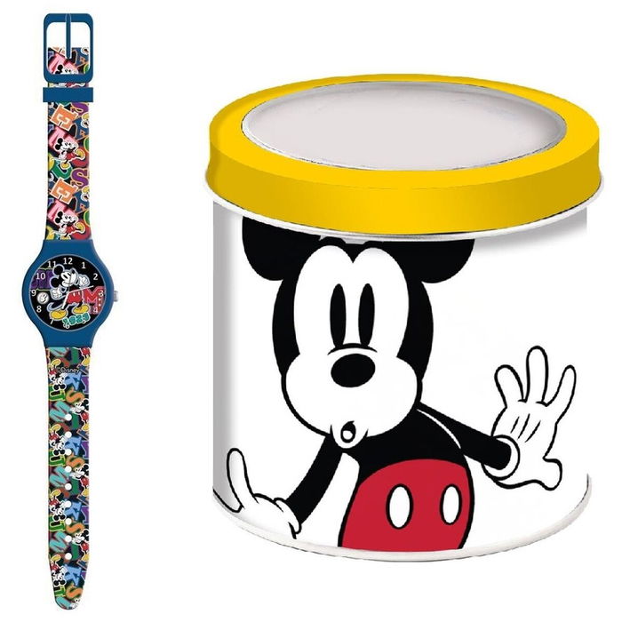 Montre Enfant Mickey Mouse MICKEY MOUSE - TIN BOX Ø 33 mm Montre Enfant Mickey Mouse MICKEY MOUSE - TIN BOX Ø 33 mm