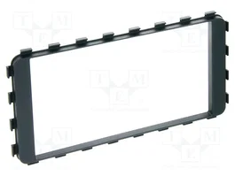 ACV Cadre de radio 2 DIN noir pour Toyota iQ