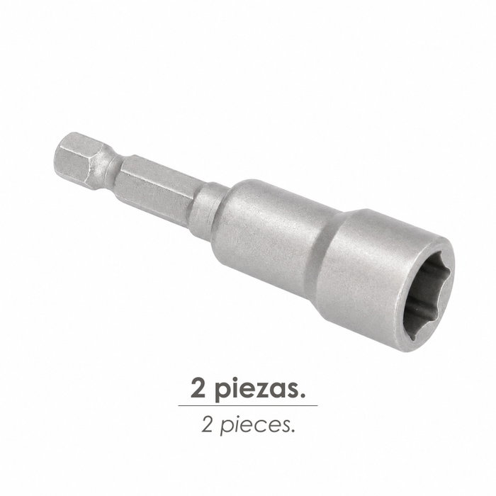 WOLFPACK LINEA PROFESIONAL Clé à pipe magnétique 12 mm (2 unités)