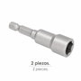 WOLFPACK LINEA PROFESIONAL Clé à pipe magnétique 12 mm (2 unités)