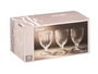 Vivalto Verre à Vin Rayé Transparent 310 ml – 8,6 x 13,4 x 8,6 cm (Set de 24)