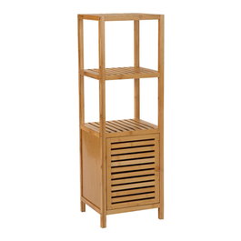 Andrea House Armario de bambou 36 x 33 x 110 cm meuble de salle de bain