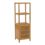 Andrea House Armario de bambou 36 x 33 x 110 cm meuble de salle de bain
