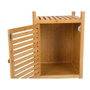 Andrea House Armario de bambou 36 x 33 x 110 cm meuble de salle de bain