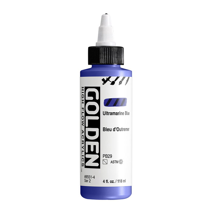 Golden High Flow Azul Ultramar 118 ml Golden High Flow Azul Ultramar 118 ml