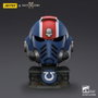 Joy Toy (CN) Warhammer 40,000: Space Marine 2 réplique Ultramarines Lieutenant Titus casque avec présentoir