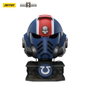 Joy Toy (CN) Warhammer 40,000: Space Marine 2 réplique Ultramarines Lieutenant Titus casque avec présentoir