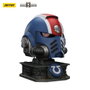 Joy Toy (CN) Warhammer 40,000: Space Marine 2 réplique Ultramarines Lieutenant Titus casque avec présentoir