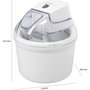 Clatronic ICM 3764 Machine à glace blanche 1,5L