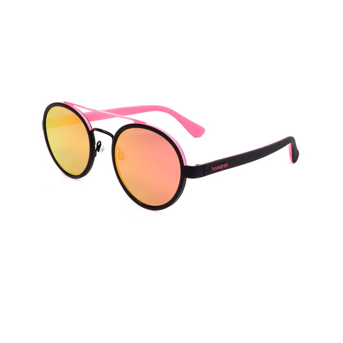 Havaianas 3MR 145 mm - Lunettes de soleil unisexes, monture métallique ronde, protection UV400