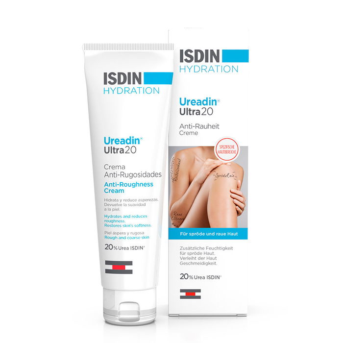 Isdin Ureadin ULTRA20 Crème Anti-Rugosités Hydratante Intensive pour Peaux Très Sèches, 50 ml