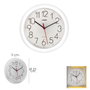 MAURER Horloge Murale Analogique Blanche Ø 25 cm