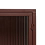 BigBuy Home Buffet Tuile Verre Fer 120 x 35 x 85 cm