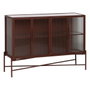 BigBuy Home Buffet Tuile Verre Fer 120 x 35 x 85 cm