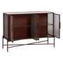 BigBuy Home Buffet Tuile Verre Fer 120 x 35 x 85 cm