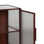 BigBuy Home Buffet Tuile Verre Fer 120 x 35 x 85 cm