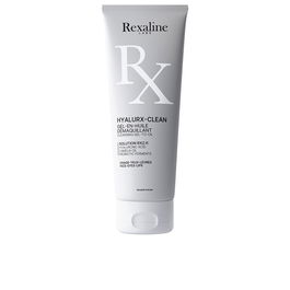 Rexaline Gel Demaquillant Huileux HYALURX-CLEAN 125 ml - Nettoie, Hydrate et Renforce la Peau