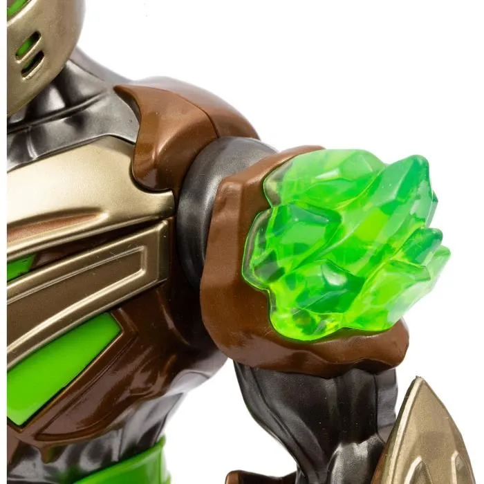 Gormiti Figurine Articulée Gormiti avec Arme Modèle Terre 27 cm - GRV061 - Série TV - Dès 4 ans