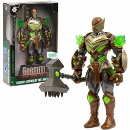 Gormiti Figurine articulée avec arme Modèle Terre - 27 cm
